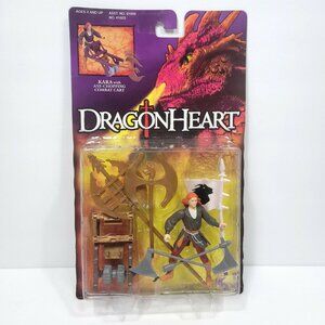 Dragonheart Kenner Kara with Axe Chopping Cart Action Figure 1996 New Sealed